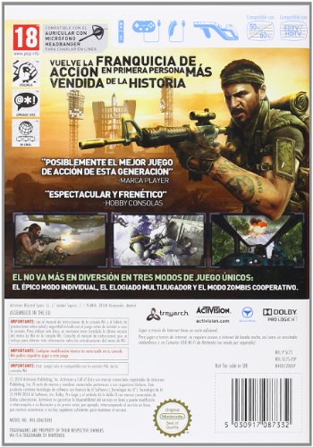 Call Of Duty Black Ops WII - PAL ESP - Nuevo Call Of Duty Black Ops WII - PAL ESP - Nuevo